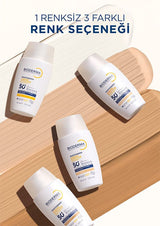 Tinted Sunscreen - SPF 50+ Broad Spectrum Antioxidant Fluid - TryAladdin