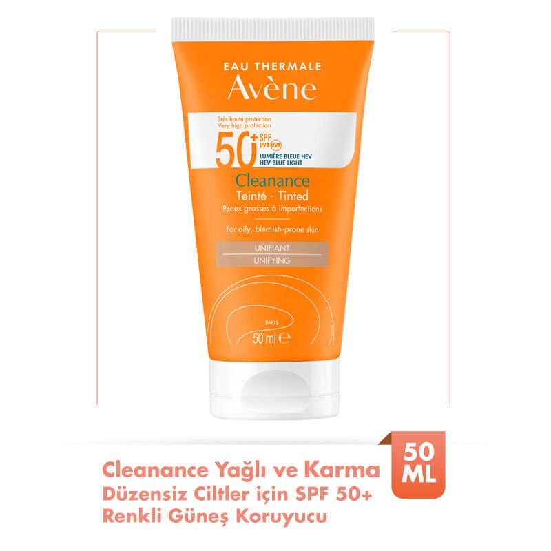 Tinted Sunscreen SPF 50+ for Oily & Blemish - Prone Skin with TriAsorB & Monolaurin - TryAladdin