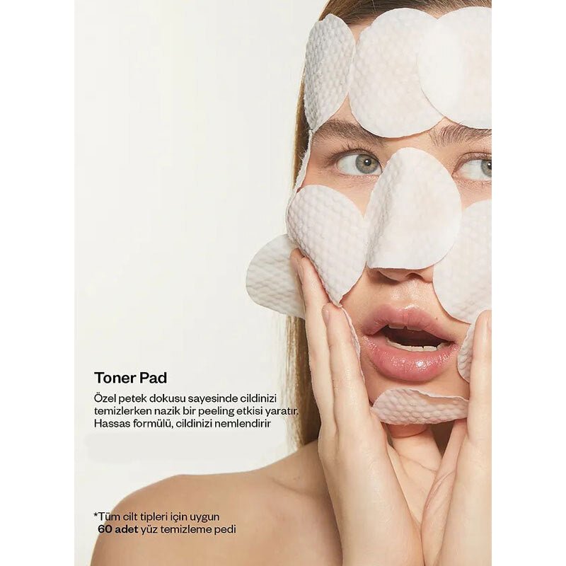 Toner Pads - Vitamin C, Niacinamide & Hyaluronic Acid for Gentle Exfoliation - TryAladdin