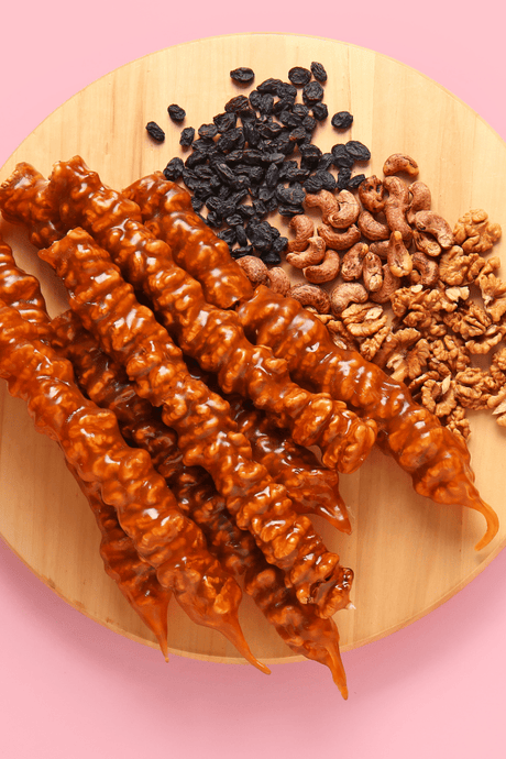 Traditional Grape Molasses Walnut Sucuk - TryAladdin