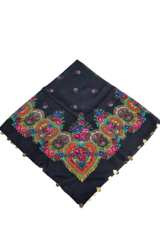 Traditional Hamavi Shawl Floral Design - TryAladdin