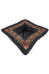 Traditional Hamavi Shawl Floral Design - TryAladdin