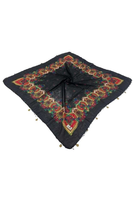 Traditional Hamavi Shawl Floral Design - TryAladdin