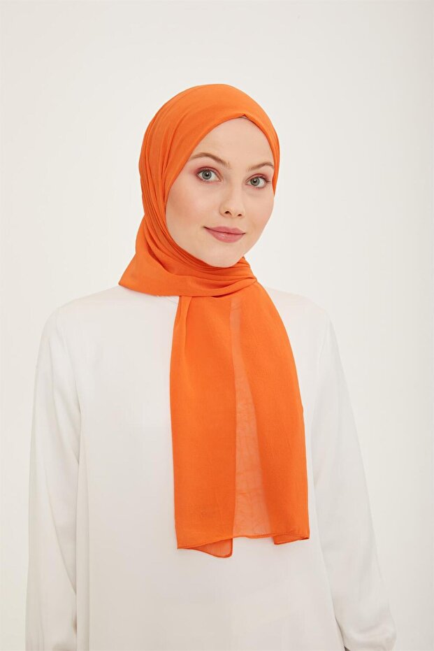 Trend Crinkle Chiffon Scarf - Lightweight & No - Iron () - TryAladdin