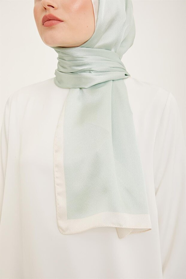 Trend Janjan Shawl - Shimmering Sage Green - TryAladdin