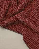 Professional Grade Non Slip Bath Mat Terracotta Red