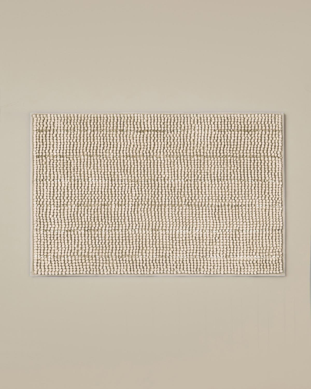 Professional Non Slip Beige Bath Mat   Bulk Textile Supply