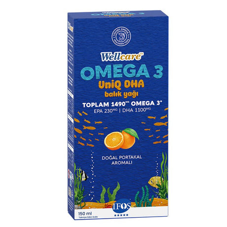 Triglyceride Omega - 3 Fish Oil - High DHA Liquid Supplement - TryAladdin