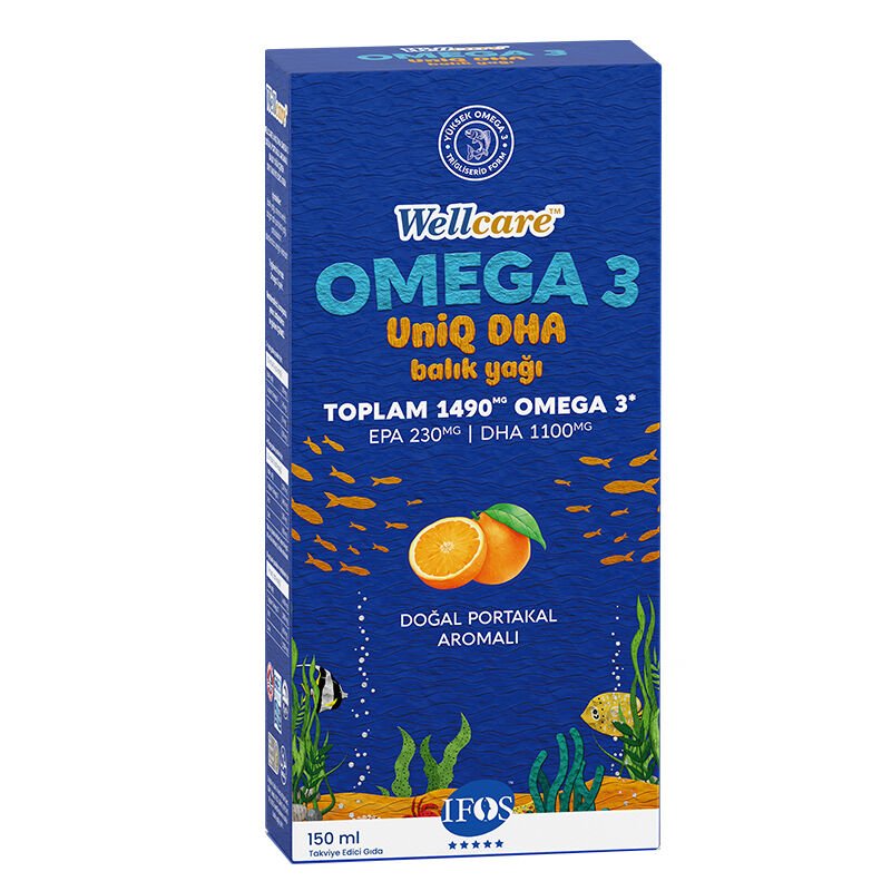 Triglyceride Omega - 3 Fish Oil - High DHA Liquid Supplement - TryAladdin