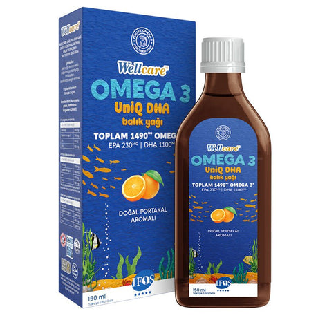 Triglyceride Omega - 3 Fish Oil - High DHA Liquid Supplement - TryAladdin