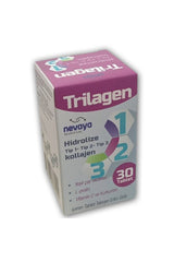Trilagen Hydrolyzed Collagen Food Supplement - 30 Tablets - TryAladdin