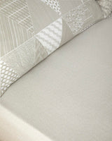 Professional Easy Care Single Bedding Set   Patchwork Duvet & Fitted Sheet