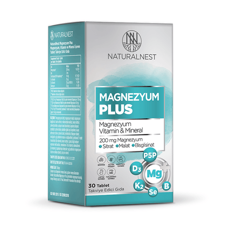 Triple Magnesium Complex - Vitality & Wellness Support Tablet - TryAladdin
