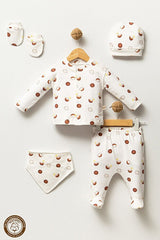 Tropical Coconut Theme Newborn Baby Hospital Exit Set - 5 Piece - TryAladdin