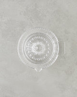 Professional Grade Clear Glass Lemon Squeezer