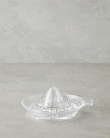 Professional Grade Clear Glass Lemon Squeezer