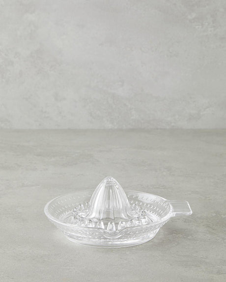 Professional Grade Clear Glass Lemon Squeezer