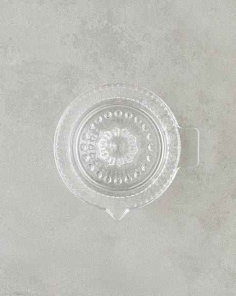 Professional Grade Clear Glass Lemon Squeezer