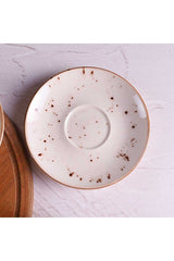 Tulu Porselen Professional Reactive Cream Jumbo Cappuccino Latte Cup Set - 4 Piece - TryAladdin