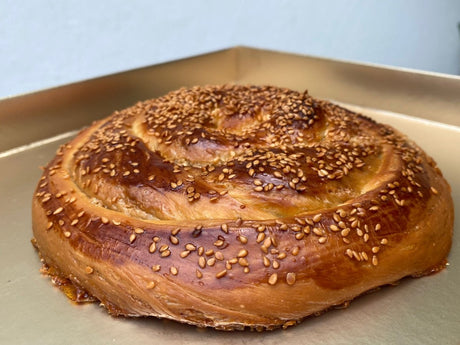 Turkish Pastry with Tahini and Sesame - Tahinli Corek