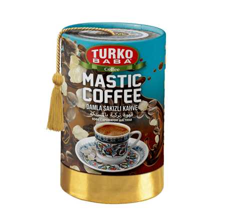 TURKOBABA Gourmet Mastic Flavored Turkish Coffee Blend - 200g - TryAladdin
