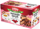 TURKOBABA Premium Clove & Cinnamon Herbal Tea Bags - 20 Count - TryAladdin