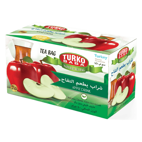 TURKOBABA Premium Herbal Lemon Infusion Tea Bags - 20 Count - TryAladdin