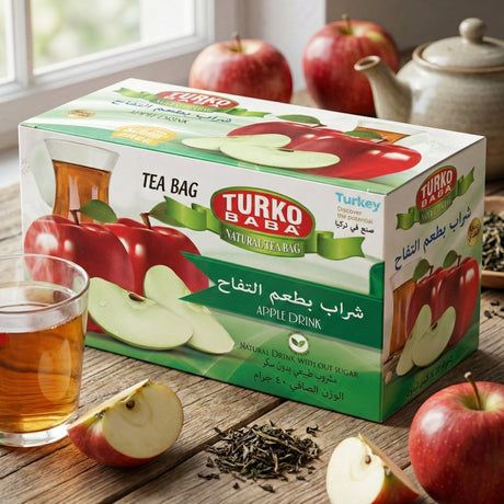 TURKOBABA Premium Herbal Lemon Infusion Tea Bags - 20 Count - TryAladdin