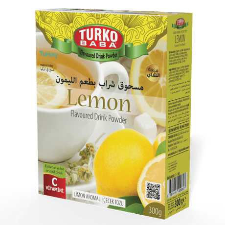 TURKOBABA Premium Instant Mint Lemon Flavored Powder Drink - 300g - TryAladdin
