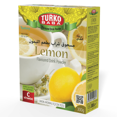 TURKOBABA Premium Instant Mint Lemon Flavored Powder Drink - 300g - TryAladdin