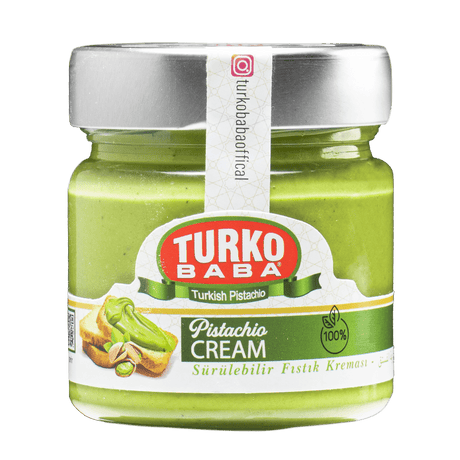 TURKOBABA Premium Pistachio Cream Spread - 220g - TryAladdin
