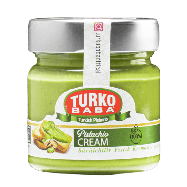 TURKOBABA Premium Pistachio Cream Spread - 220g - TryAladdin