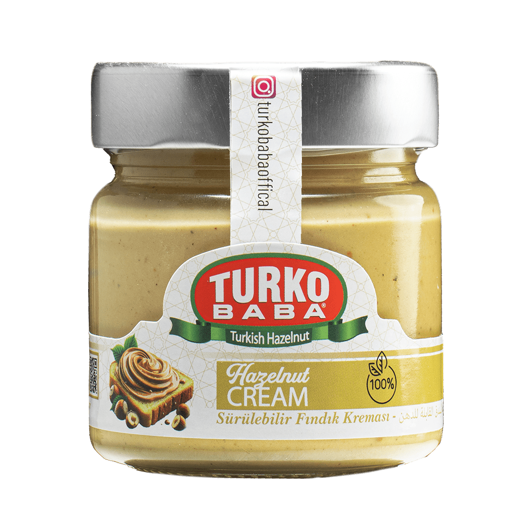 TURKOBABA 高级烤榛子奶油酱 - 220克