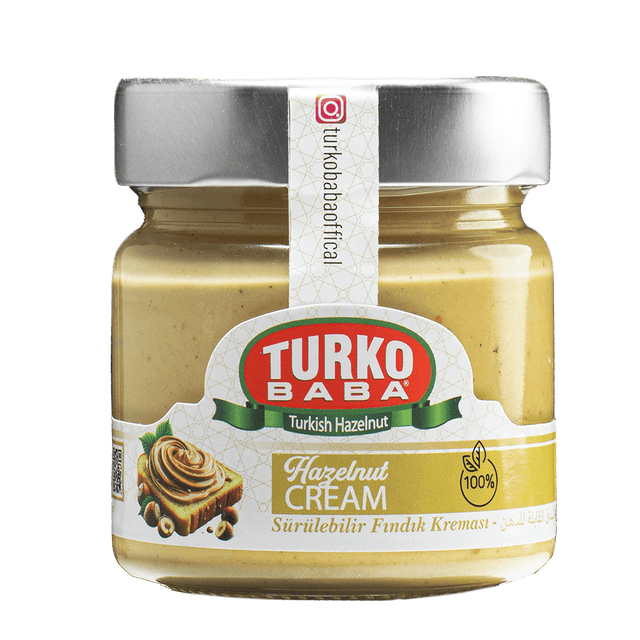 TURKOBABA Premium Roasted Hazelnut Cream Spread - 220g - TryAladdin