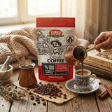 TURKOBABA Premium Traditional Dibek Coffee Blend - 100g - TryAladdin