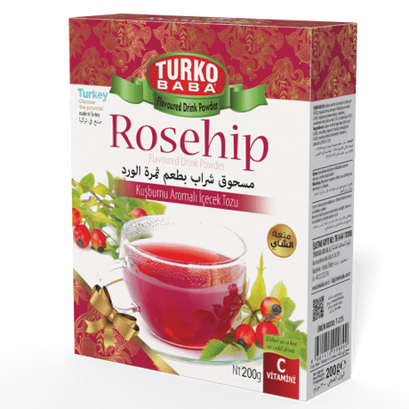 TURKOBABA Professional Banana Flavored Instant Drink Powder - 200g - TryAladdin