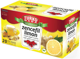 TURKOBABA Professional Ginger & Lemon Herbal Tea - 20 Count - TryAladdin