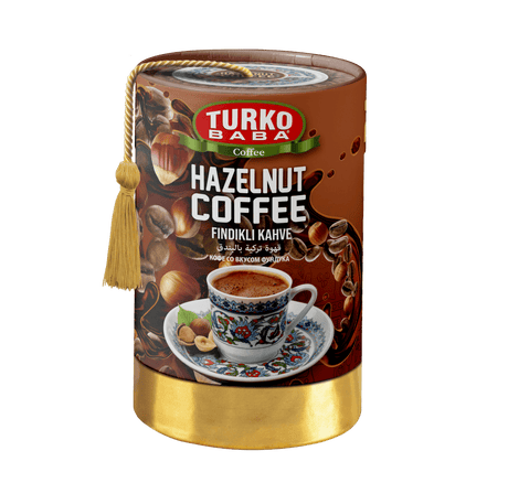 TURKOBABA Professional Hazelnut Flavored Instant Coffee Mix - 200g - TryAladdin