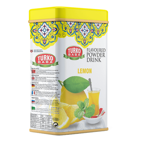 TURKOBABA Professional Instant Lemon Powder Drink Mix with Vitamin C - 250g - TryAladdin