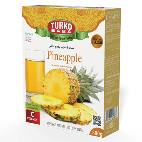TURKOBABA Professional Pineapple Flavored Drink Mix Powder - 300g - TryAladdin
