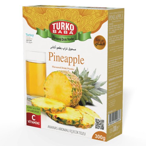 TURKOBABA Professional Pineapple Flavored Drink Mix Powder - 300g - TryAladdin