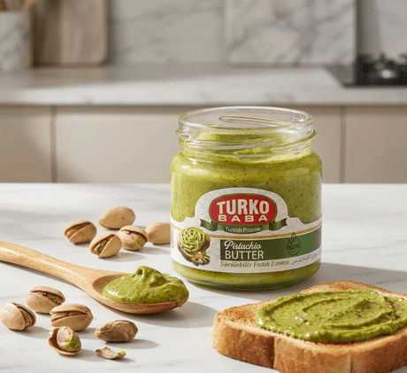 TURKOBABA Professional Premium Pistachio Paste Jar - 220g - TryAladdin