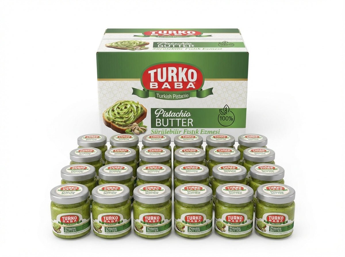 TURKOBABA Professional Premium Pistachio Paste Jar - 220g - TryAladdin