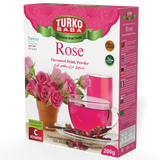 TURKOBABA Professional Rose Flavored Instant Drink Mix - 200g - TryAladdin