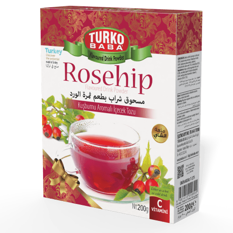 TURKOBABA Professional Rosehip Flavored Instant Drink Mix - 200g - TryAladdin
