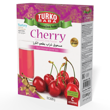 TURKOBABA Professional Sour Cherry Instant Drink Mix - 200g - TryAladdin
