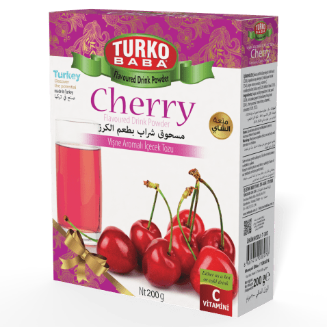TURKOBABA Professional Sour Cherry Instant Drink Mix - 200g - TryAladdin