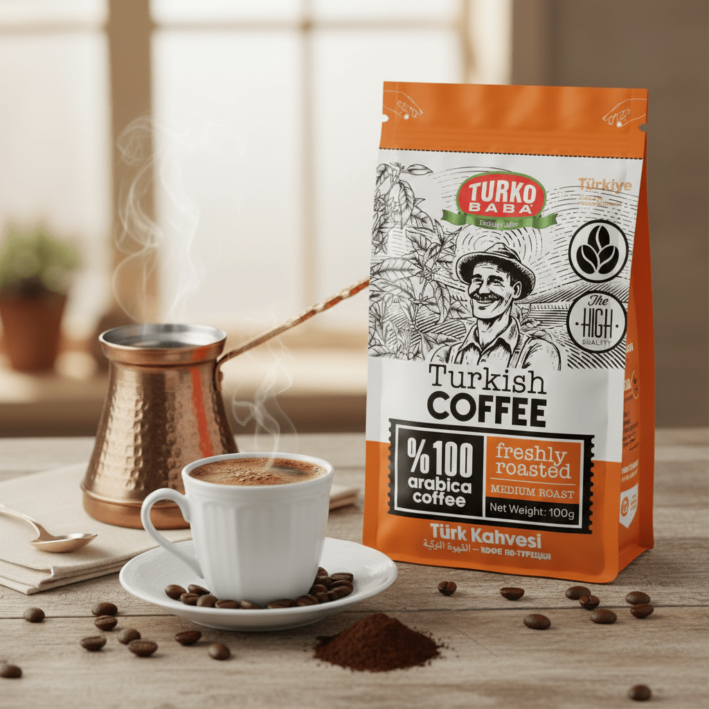 TURKOBABA Professional Turkish Coffee - 100g - TryAladdin
