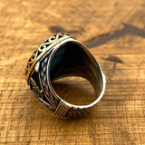 Turquoise Men's Handmade Ring