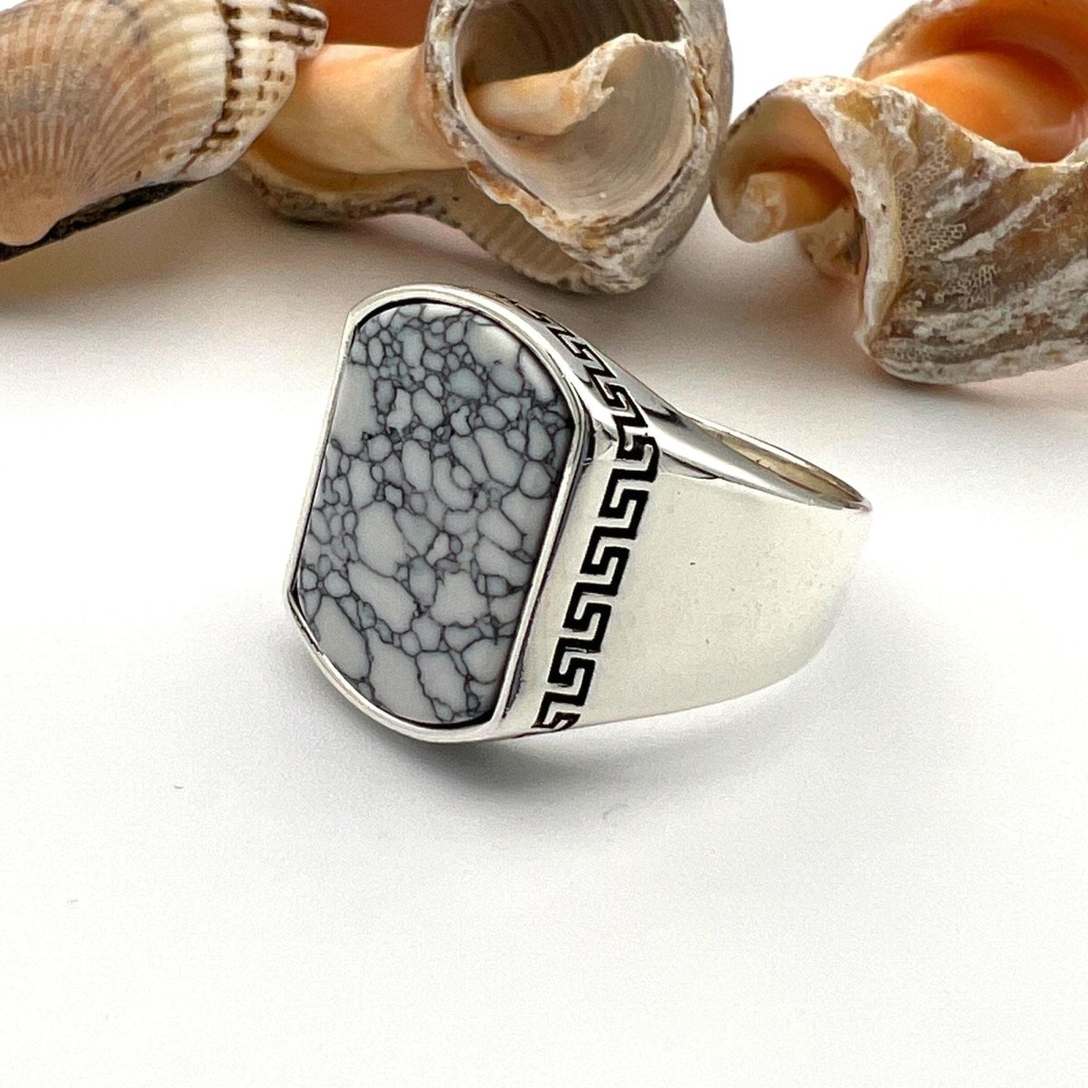 Turquoise Men's Silver Ring